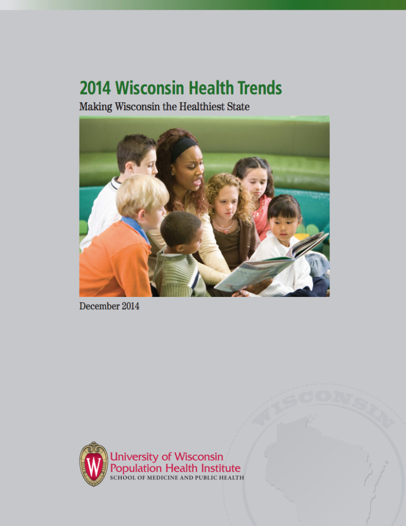 Cover of 2014 Wisconsin Health Trends report